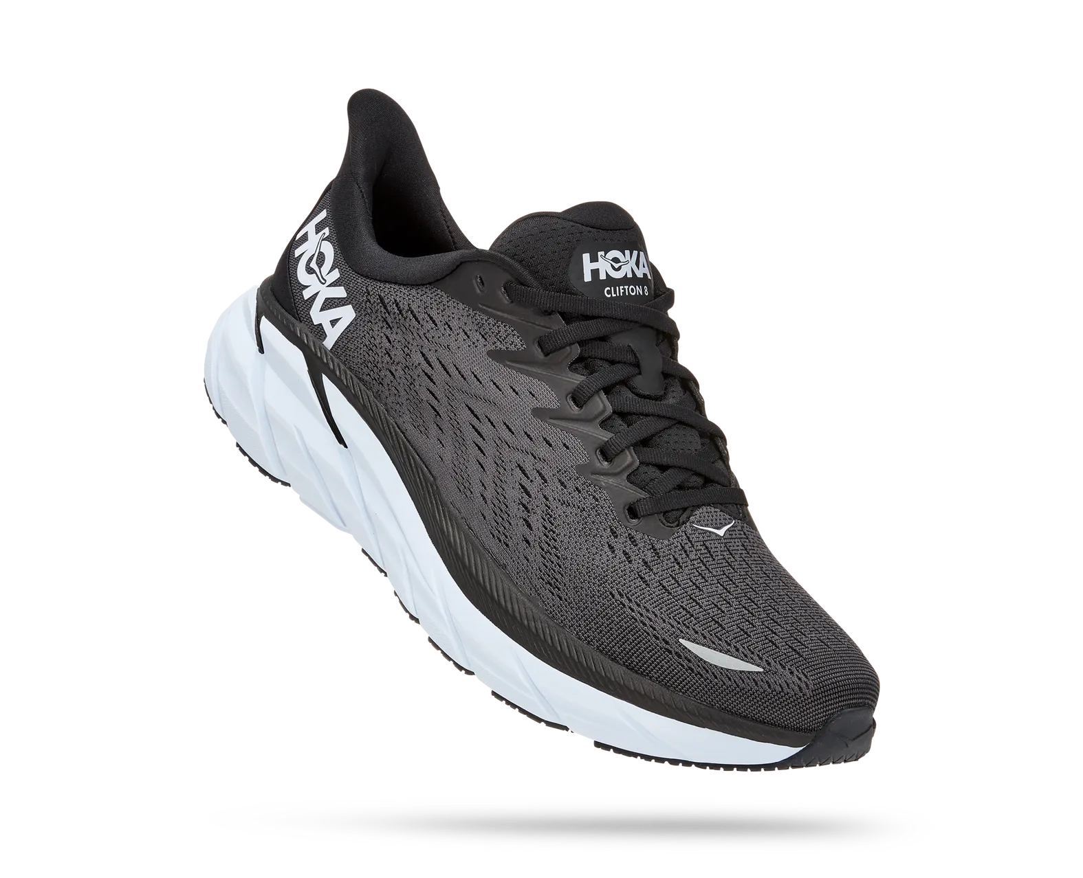 HOKA Clifton 10 Men's Black/White – Holabird Sports